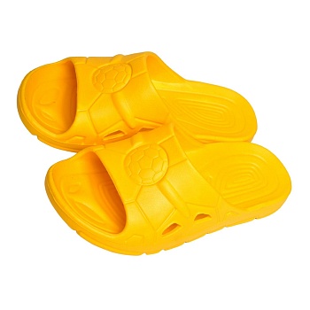 Шлепанцы детские, подростковые, цвет желтый - Обувь ЭВА для мужчин, женщин и детей от производителя Колесник
