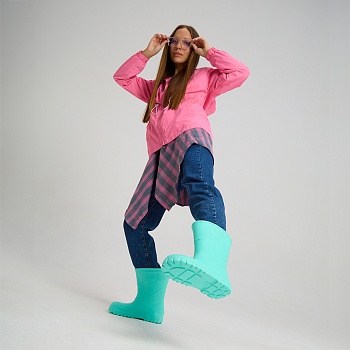 Сапоги резиновые женские Леди, цвет мятный - Обувь ЭВА для мужчин, женщин и детей от производителя Колесник