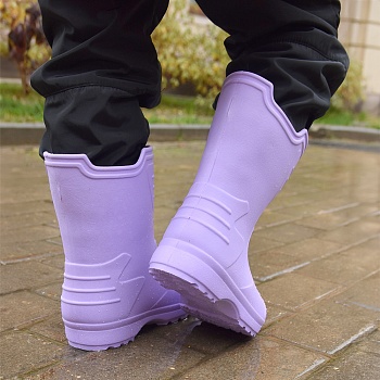 Сапоги детские Thunder, цвет лавандовый - Обувь ЭВА для мужчин, женщин и детей от производителя Колесник