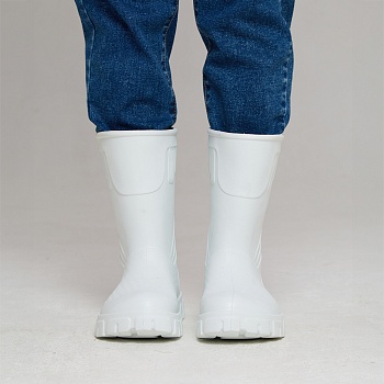 Сапоги резиновые женские Леди, цвет белый - Обувь ЭВА для мужчин, женщин и детей от производителя Колесник