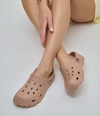 Сабо резиновые Prad из ЭВА, цвет капучино - Обувь ЭВА для мужчин, женщин и детей от производителя Колесник