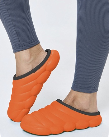 Галоши Колесник сабо утеплённые, цвет оранжевый - Обувь ЭВА для мужчин, женщин и детей от производителя Колесник