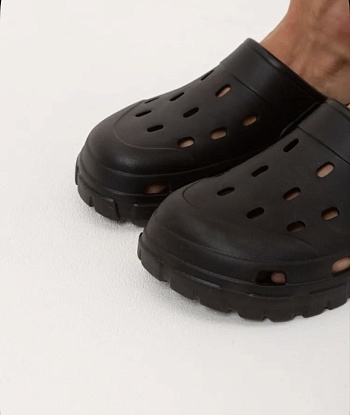 Сабо резиновые Prad из ЭВА, цвет чёрный - Обувь ЭВА для мужчин, женщин и детей от производителя Колесник