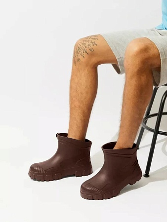 Сапоги резиновые мужские, цвет шоколад - Обувь ЭВА для мужчин, женщин и детей от производителя Колесник