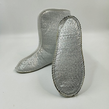 Вкладыши для детских резиновых сапог демисезонные, размер 24-25, цвет белый - Обувь ЭВА для мужчин, женщин и детей от производителя Колесник