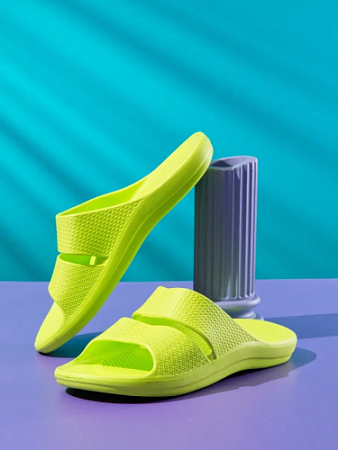 Шлепанцы ЭВА, цвет салатовый - Обувь ЭВА для мужчин, женщин и детей от производителя Колесник