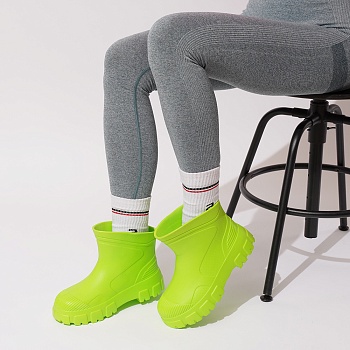 Сапоги резиновые женские, цвет салатовый - Обувь ЭВА для мужчин, женщин и детей от производителя Колесник
